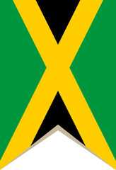 National flag of Jamaica