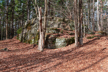 redemption rock the colonial era  historic site