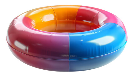 Inflatable swim ring isolated on transparent.png