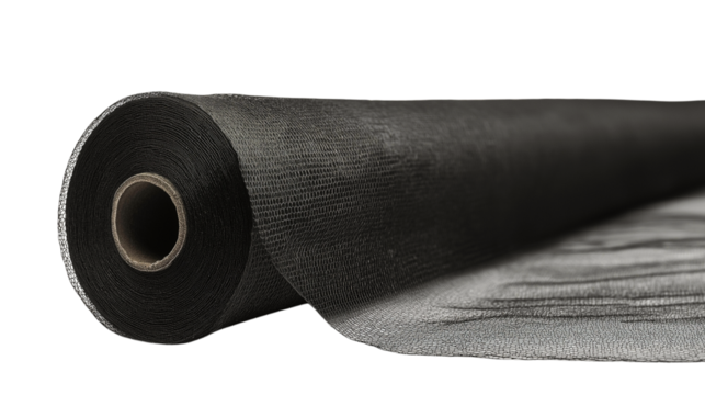 Black Plastic Mesh Fabric Roll - 1m x 3m Durable and Versatile Material