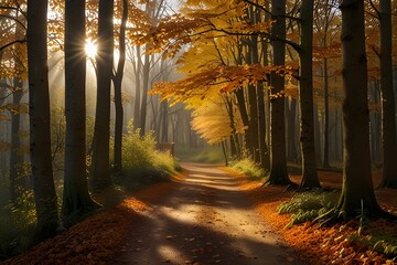 autumn in the forest