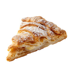 Pastry isolated against transparent background generated by Ai