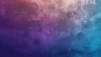 Fototapeta premium backdrop design of the poster is made from grainy noise texture background with abstract purple blue, poster cover banner