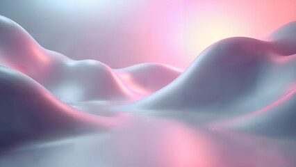 Obraz premium Intricate Futuristic Metallic Tone Neumorphism Background with Soft Shadows and Curves