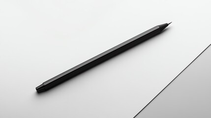 Business document with signature line, isolated on a plain background with ample room for branding.