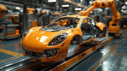 Obraz premium Automated Assembly of Complex Circuit Components