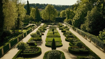 Meticulously Landscaped Garden Overview