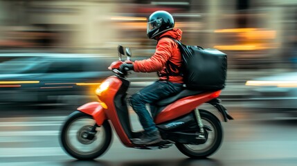 The demand for delivery services is growing, supporting logistics stock growth.