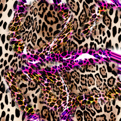 leopard skin texture
