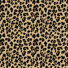 
leopard print modern abstract wild cat spots seamless stylish pattern