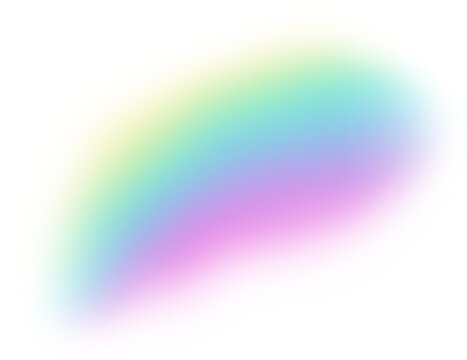 Grainy Gradient Transparent Shape, Sowt Glow Colorful Abstract Trendy Element