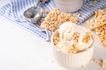 Rice krispie treats ice cream