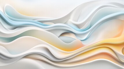 Obraz premium Abstract background with flowing wavy lines, a dynamic and visually appealing design for modern creative projects