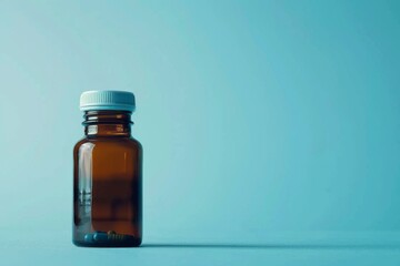 Prescription bottle with insurance approval blank space