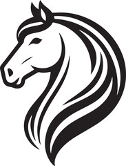 Horse vector image
