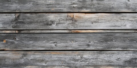 Fototapeta premium Textured gray wood planks create a rustic and versatile background, perfect for showcasing various designs or projects. This gray wood planks background adds depth and warmth to any visual.