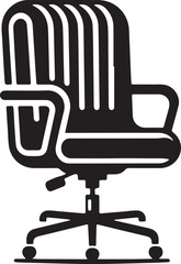 Office chair vector image