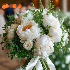 wedding bouquet of flowers