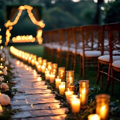wedding setting