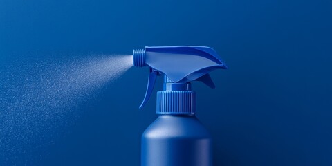 Top view of a spray bottle designed for spraying liquid, showcasing the nozzle and cap. This spray bottle is ideal for efficient liquid application and features a functional design for easy use.