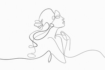 illustration of a woman