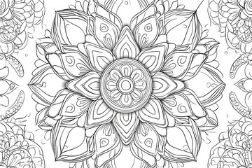 Ornamental luxury mandala pattern luxury ornamental mandala design background in gold color mandala design idea, mandala design vector, mandala sample flower Mandala for print poster, cover, brochure	