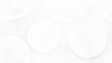 Abstract soft background, White abstract background with white circle rings in faded distressed vintage grunge texture design, old geometric pattern paper in modern art design. 