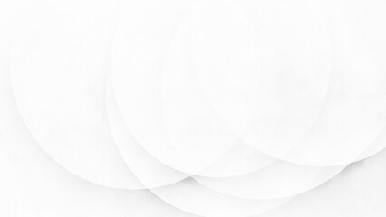 Abstract soft background, White abstract background with white circle rings in faded distressed vintage grunge texture design, old geometric pattern paper in modern art design. 