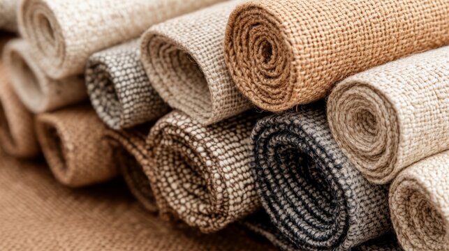 Handmade fabric quality ensured by skilled artisans hand-selecting fibers, creating textiles that are both beautiful and durable, Photorealistic