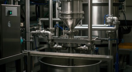 Modern food industry production line factory