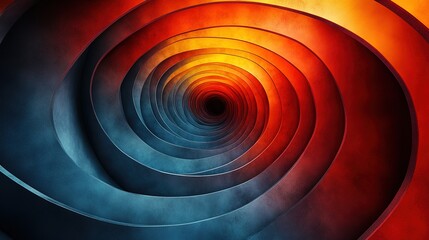 stone passage in spiral shape
