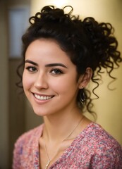 portrait of a young woman