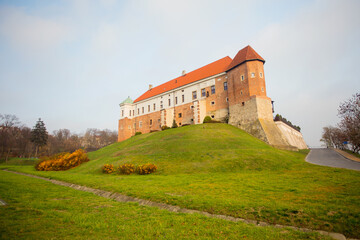 Fototapeta premium Royal castle in Sandomierz, Poland