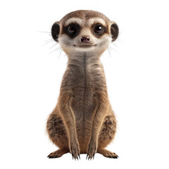 Cute Meerkat Sitting