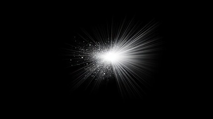 Sun Light Overlay. Sun rays overlay. Sun rays light isolated on black background, overlay design. optics special lens light effect. abstract lens flare light over black background