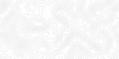 Fototapeta premium Seamless pattern with White sea map and dots topographic contours map background,curved reliefs abstract background. Topographic map patterns, topography line map. White background with topographic.