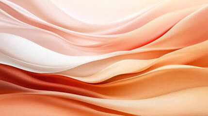 Obraz premium abstract pastel color flowing textile wave pattern background