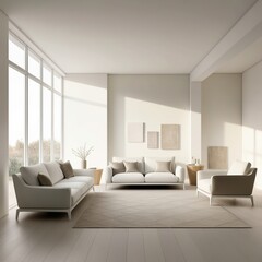 Minimalist Living Room Interior Design