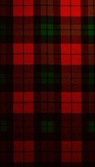 Traditional Buffalo Plaid Pattern in Deep Red and Black with Rustic Texture for Heritage Textiles. Ideal for fashion design, home decor, craft and DIY projects. Heritage and tradition concept