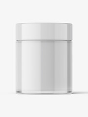 cosmetic jar bottle image for mockup
