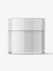 cosmetic jar bottle image for mockup
