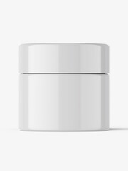 cosmetic jar bottle image for mockup