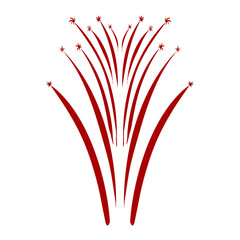 red and white ribbon