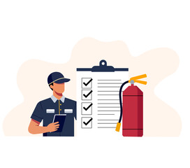 Fire Extinguisher Inspection Checklist  Workplace Fire Safety Inspection