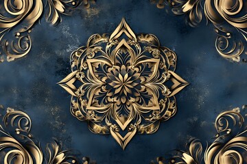 Ornamental luxury mandala pattern luxury ornamental mandala design background in gold color mandala design idea, mandala design vector, mandala sample flower Mandala for print poster, cover, brochure