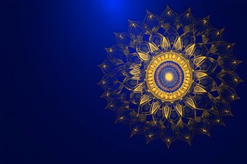 Fototapeta premium Ornamental luxury mandala pattern luxury ornamental mandala design background in gold color mandala design idea, mandala design vector, mandala sample flower Mandala for print poster, cover, brochure