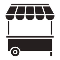 food stall icon.