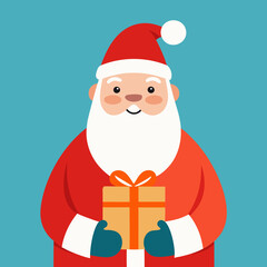 santa claus with gifts