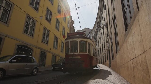 Tramway in Lisbon