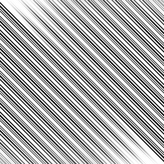 Black and white stripes abstract background overlay. Motion effect. Graphic illustration with transparent background.